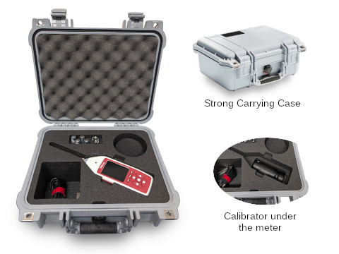 noise measurement kit contents